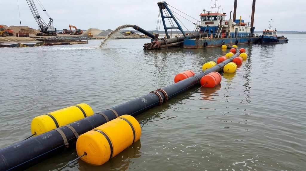 Dredging Pipe Floats template