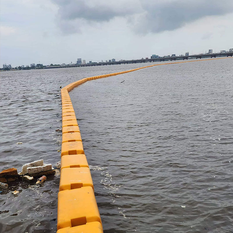 Floating Trash Barrier 1